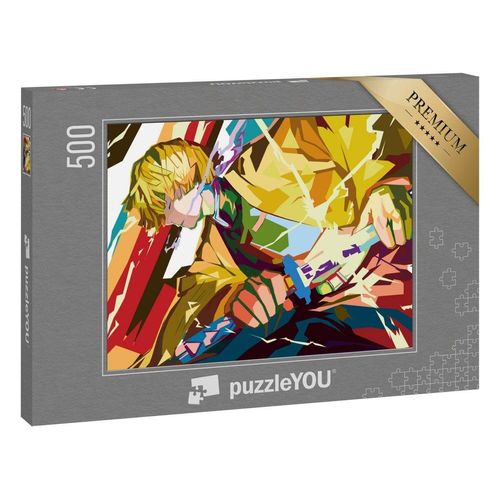 puzzleYOU Puzzle Pop-Art-Anime kimetsu no yaiba