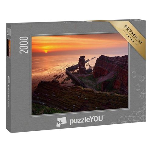 puzzleYOU Puzzle Felsige Küste von Helgoland