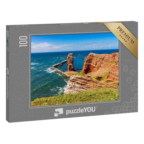puzzleYOU Puzzle Insel Helgoland im Frühling