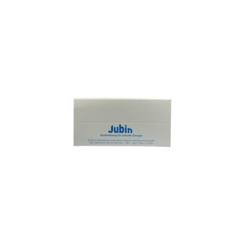 JUBIN Zuckerlösung schnelle Energie Tube 12X40 g