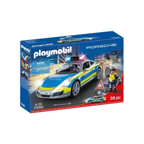 Playmobil Porsche - Porsche 911 Carrera 4S Police - White