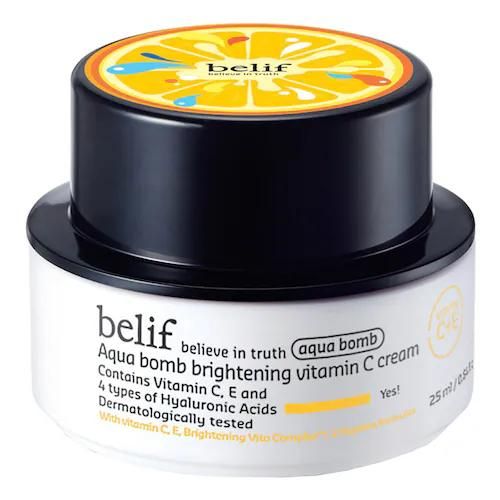 Belif – Aqua Bomb Brightening Vitamin C Cream Mini – Gesichtscreme – cream Aqua Bomb Brightening Vitamin C