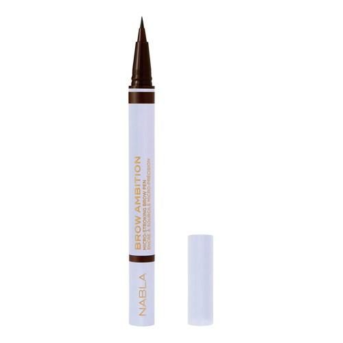Nabla - Brow Ambition - Micro-stroking Brow Pen - brow Ambition - Natural Brown