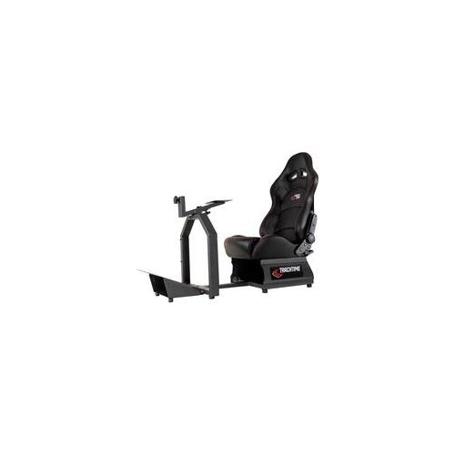 TracKTime Game Seat TT3033, Sim Rig schwarz