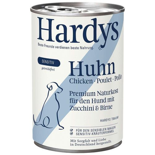 Hardys SENSITIV Huhn mit Zucchini & Birne 12x400g