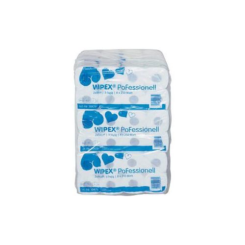 WIPEX® Toilettenpapier 3-lagig, 72 Rollen