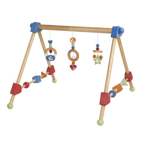 Spieltrapez, Spiel-und Greiftrainer, mehrfarbig, H x B x T: 42,5 x 61 x 44,5 cm