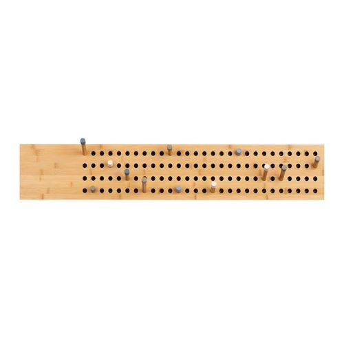 We Do Wood - Scoreboard Garderobe horizontal, Bambus natur