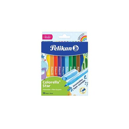 Pelikan Colorella Star C302 Filzstifte farbsortiert, 10 St.