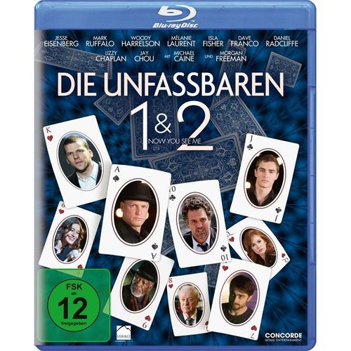 Die Unfassbaren - Now you see me 1 & 2 (Blu-ray)