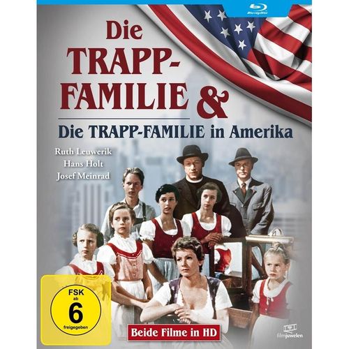 Die Trapp-Familie & Die Trapp Familie in Amerika (Blu-ray)