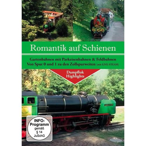 Dampflok Highlights Gartenbahnen M.Parkeisenbahne (DVD)