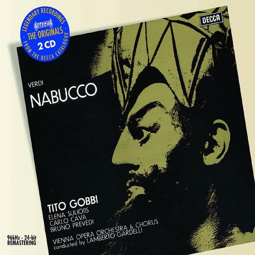 Verdi: Nabucco - T. Gobbi, B. Prevedi, Owst, L. Gardelli. (CD)