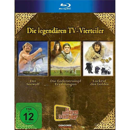 Die legendären TV-Vierteiler BLU-RAY Box (Blu-ray)