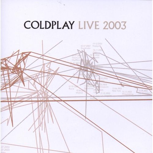 Live 2003-Jewel Case - Coldplay. (CD mit DVD)