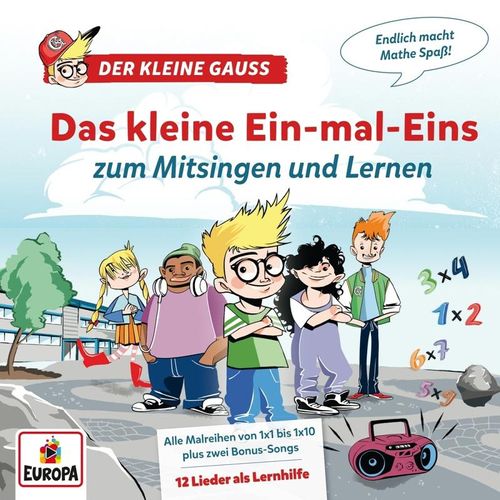Das Kleine Ein-Mal-Eins Zum Mitsingen Und Lernen - Der Kleine Gauss. (CD)