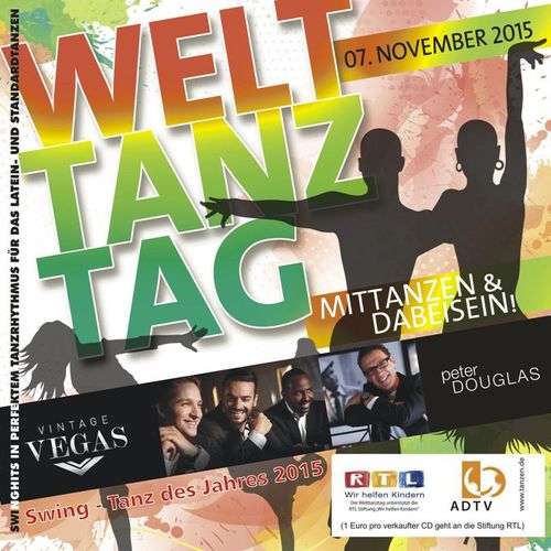 Welttanztag 2015-Mittanzen & Dabeisein - V. Vegas, P. Douglas, Klaus Tanzorchester Hallen. (CD)