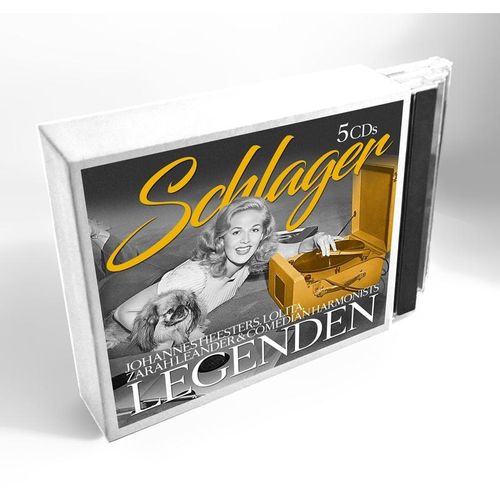 Schlager Legenden - Ute Freudenberg, Johannes Heesters, Peter Kraus. (CD)