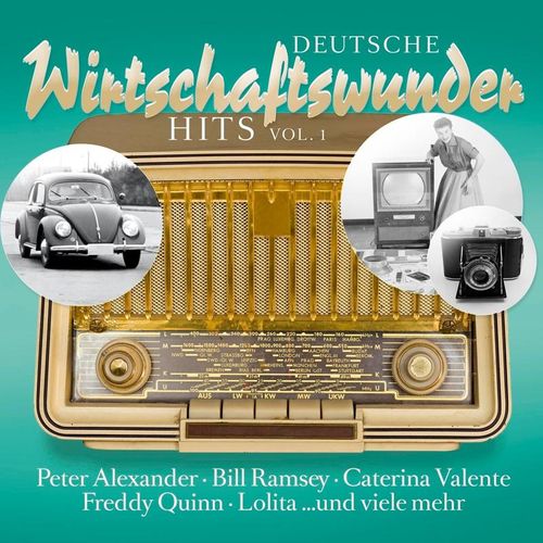 Deutsche Wirtschaftswunder Hits Vol.1 (Vinyl) - P.-Ramsey B.-Valente C. Alexander. (LP)