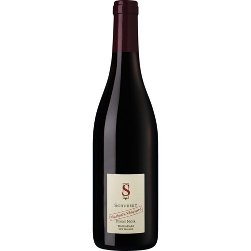 Schubert Pinot Noir Marion’s Vineyard, Wairarapa, Wairarapa, 2018, Rotwein
