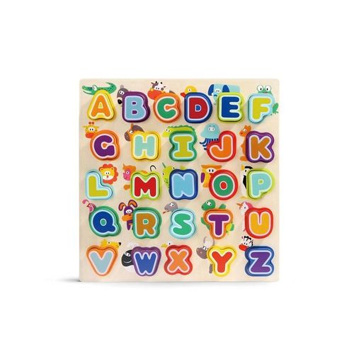 TOPBRIGHT Wooden Puzzle Animals and Alphabet 30pcs.