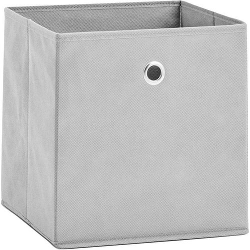 Zeller Present Aufbewahrungsbox (Set, 2 St), faltbar und schnell verstaut, grau
