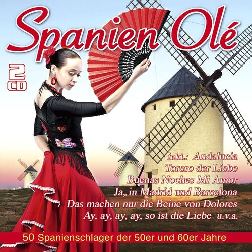 Spanien Ole - 50 Spanienschlager der 50er und 60er - Various. (CD)