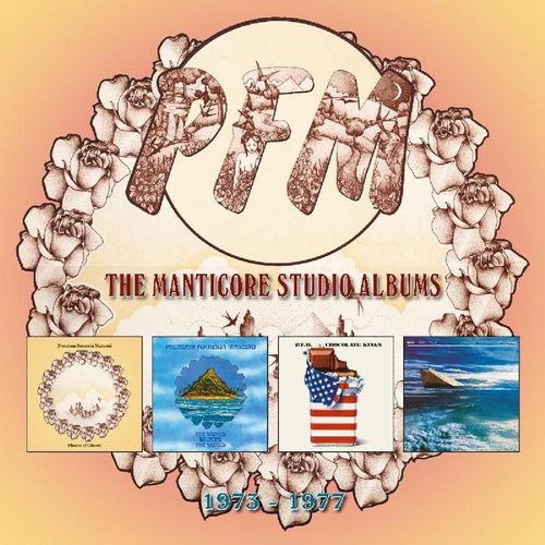 Manticore Studio Albums 1973-1977 - P.f.m.. (CD)