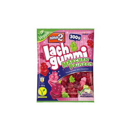 nimm2® Lachgummi Märchenprinzen Fruchtgummi 300,0 g