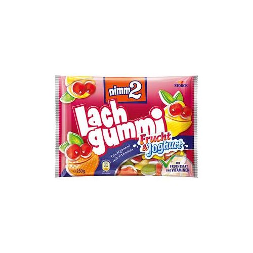 nimm2® Lachgummi Frucht & Joghurt Fruchtgummi 250,0 g