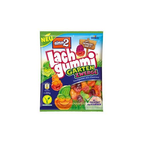 nimm2® Lachgummi Gartenzwerge Fruchtgummi 200,0 g