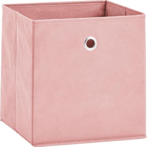 Zeller Present Aufbewahrungsbox (Set, 2 St), faltbar und schnell verstaut, rosa