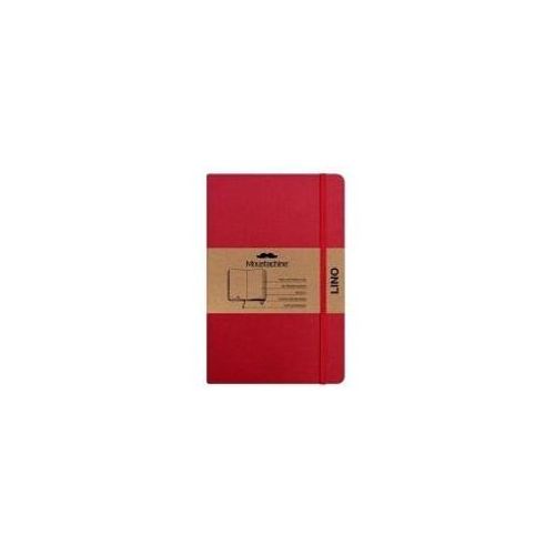 Moustachine Classic Linen Pocket Classic Red Blank Flex