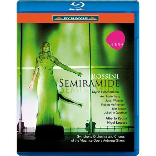 Semiramide - M. Papatanasiu, A. Zedda, Vlaamse Opera Antwerp. (Blu-ray Disc)