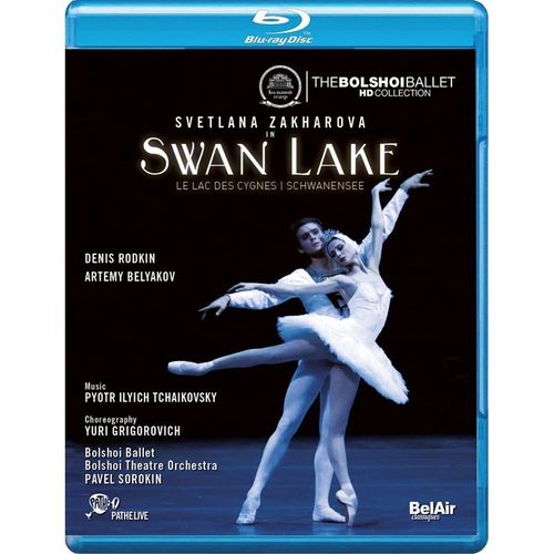 Schwanensee - S. Zakharova, D. Rodkin, Bolschoi-Ballett. (Blu-ray Disc)
