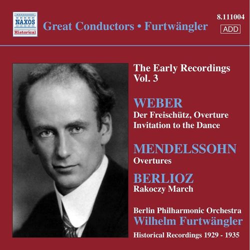 Frühe Aufnahmen Vol.3 - Wilhelm Furtwängler, Bp. (CD)