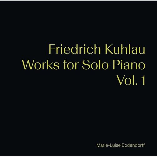 Werke Für Klavier Solo,Vol.1 - Marie-Luise Bodendorff. (CD)