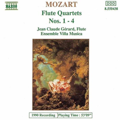 Flötenquartette 1-4 - Gerard, Ensemble Villa Musica. (CD)