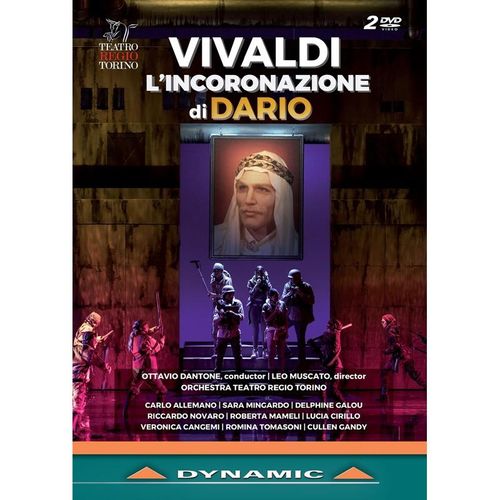 L'Incoronazione Di Dario - Allemano, Mingardo, Dantone, Teatro Regio Torino. (DVD)
