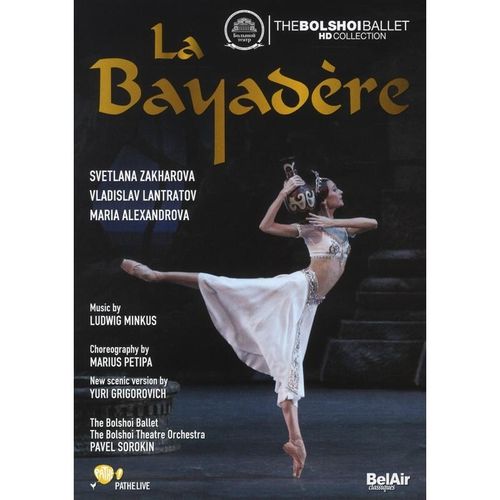 La Bayadere - Bolschoi Ballett, Zakharova, Grigorovich. (DVD)