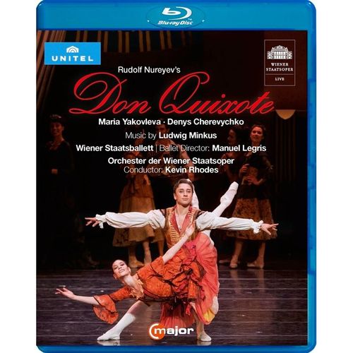 Don Quixote - Yakoleva, Cherevychko, Wiener Staatsballett. (Blu-ray Disc)