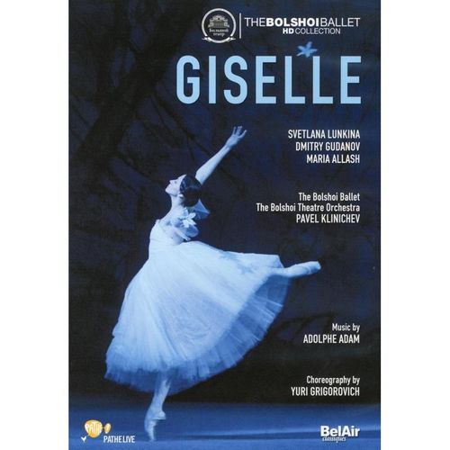 Giselle - Bolschoi Ballett, Lunkina, Klinichev. (DVD)