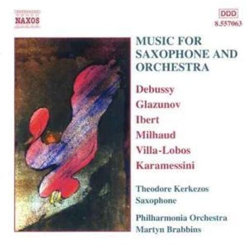 Musik Für Saxophon U.Orcheste - Kerkezos, Brabbins, PO. (CD)