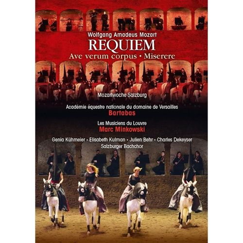 Requiem - Kühmeier, Kulman, Minkowski, Salzburger Bachchor. (DVD)