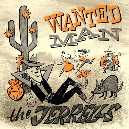 Wanted Man (Vinyl) - The Jerrels. (LP)