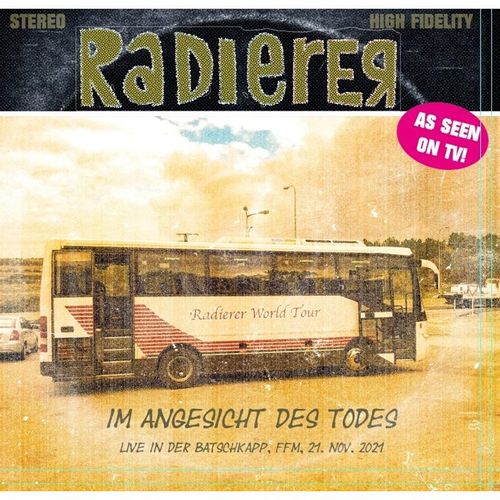 Im Angesicht Des Todes (Live) - Die Radierer. (CD)