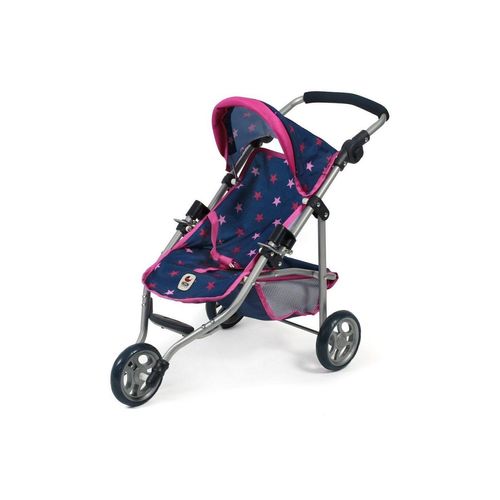 CHIC2000 Puppenwagen 612 72 Jogging-Buggy "LOLA" Stars marine