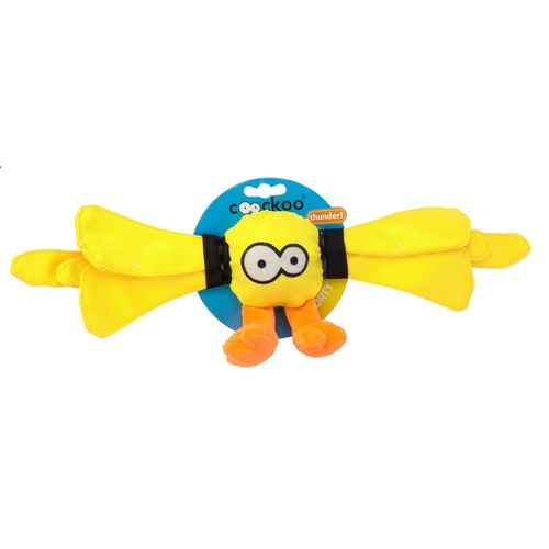 Coockoo Thunder Wurfspielzeug, Shorty, 5,5x39 cm, gelb