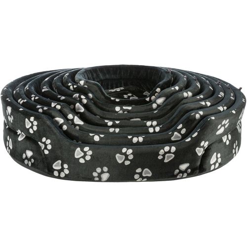 TRIXIE Hundebett Jimmy mit rutschfestem Boden, L: 85 × 75 cm, schwarz