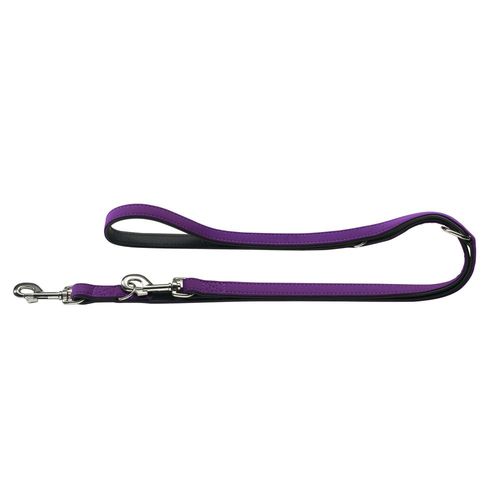 Hunter Hundeleine Führleine Softie, 2,00 m, 15 mm breit, violett